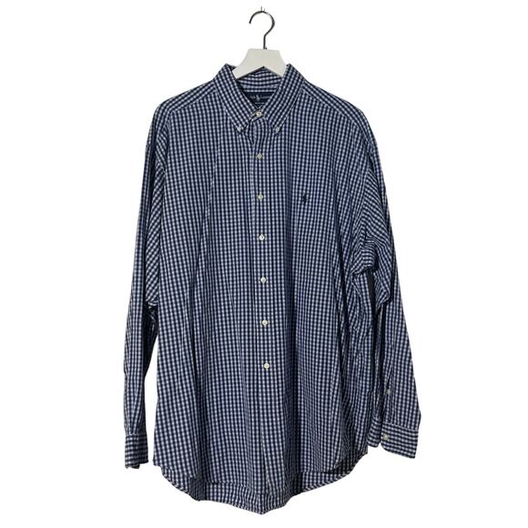 Ralph Lauren Blake Button Down Shirt Mens Preppy Large - Picture 1 of 6